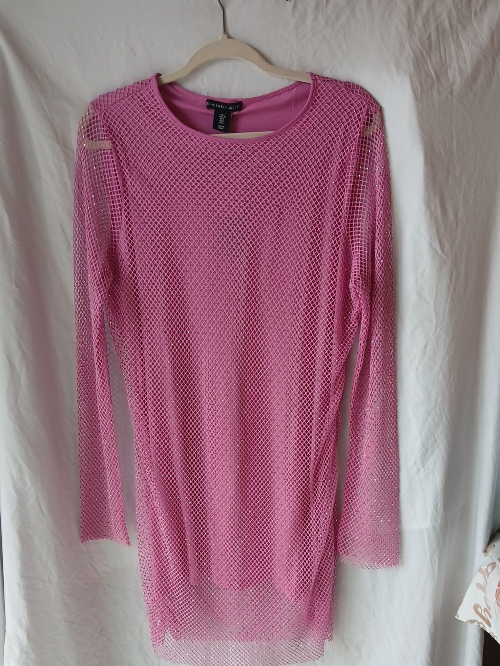 Sincerely Jules Vibrant Pink! LOTS SPARKLE! SEE VIDEO TOO!